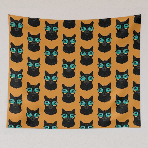 Item preview, Beach Vibes Cat designed and sold by printmala.