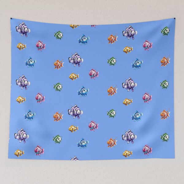 Item preview, FISH colorful color designed and sold by Mauvais Genre.