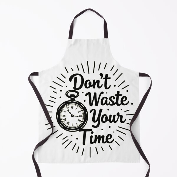Item preview, Don't Waste Your Time | Productivity & Hustle Mindset | Vintage Clock Design designed and sold by GRITMOOD.