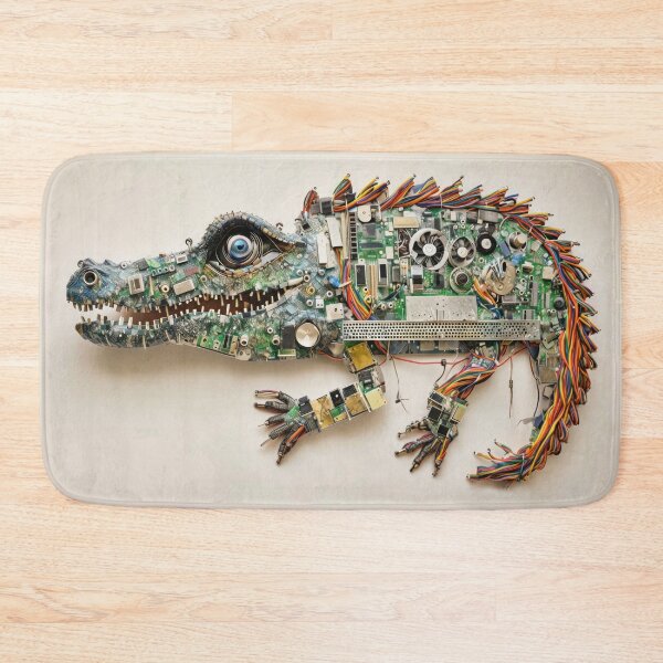 Item preview, Tech Crocodile Collage designed and sold by caracatita75.