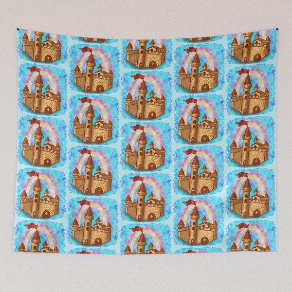 Item preview, Rainbow Castle designed and sold by artmuvz.