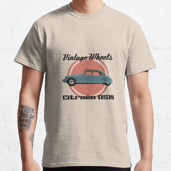 Vintage Wheels - Citroën DS19 Classic T-Shirt