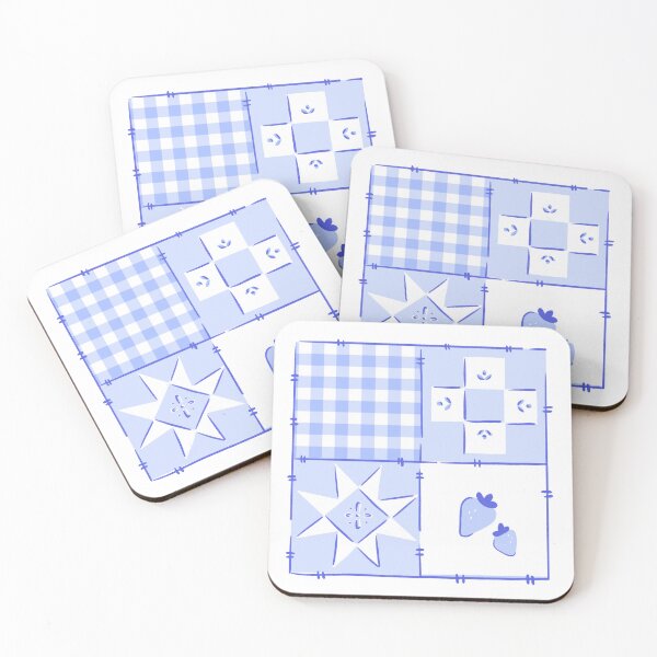Item preview, Coquette Country Quilt Sticker – Pastel Pink Patchwork Design designed and sold by rizdrawings.