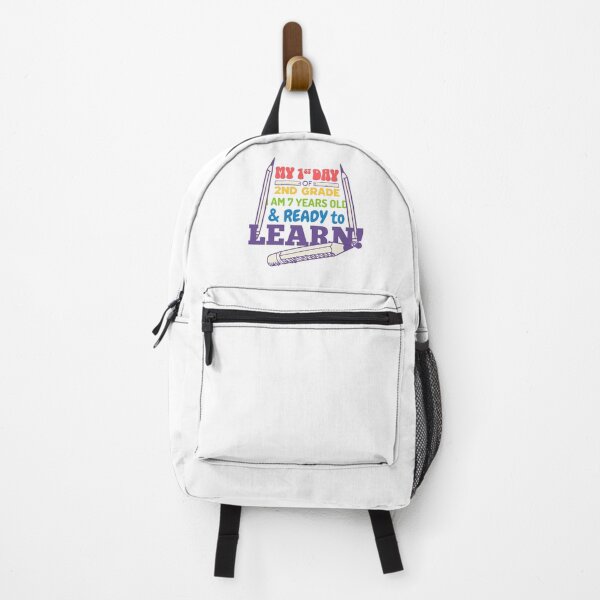 Item preview, funny cute second grade first day saying for proud second grader, back to school photo designed and sold by LuxeGraphix.