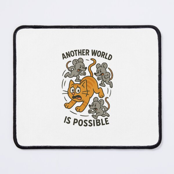 Item preview, Cat and Mouse sticker designed and sold by PaganPrinting.