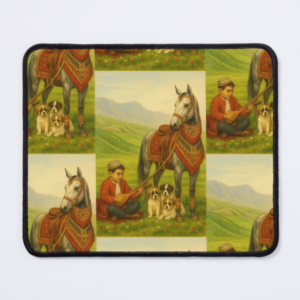 Item preview, Akhal-teke we dutarly oglan designed and sold by Türkmeniň Kalby.