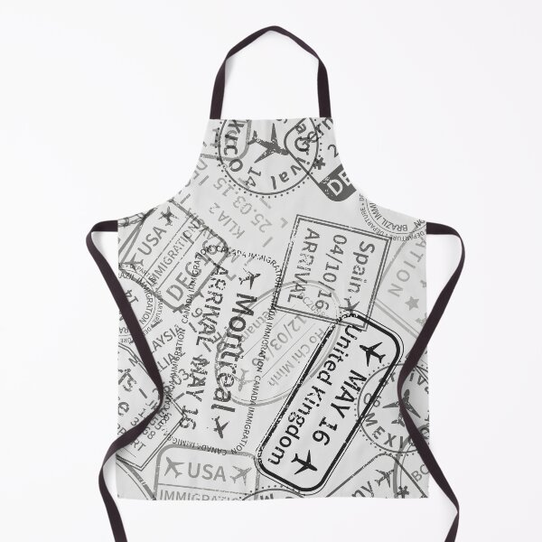 Item preview, Passport Stamp Collage – Ready for a World Tour designed and sold by tarzbol.