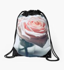 Rose Flower Drawstring Bag