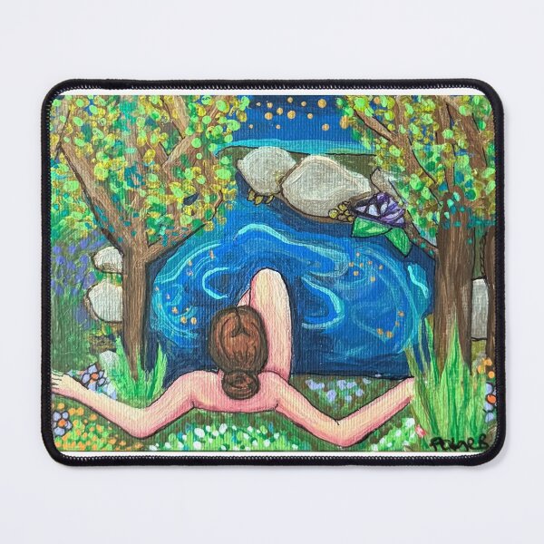 Item preview, The Pond designed and sold by PebblesAndPaint.