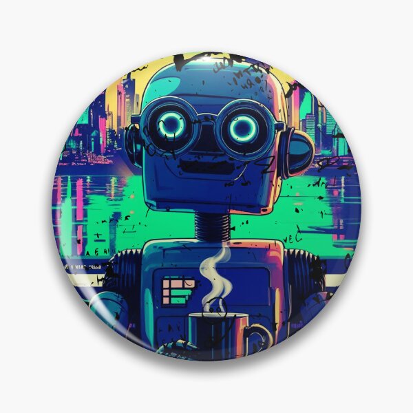 Item preview, Caffeine Powered AI – Before It Takes Over designed and sold by Mosaic by M.