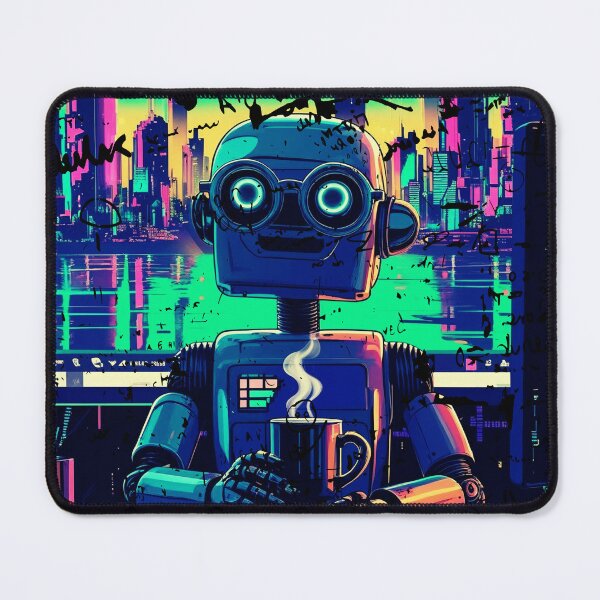 Item preview, Caffeine Powered AI – Before It Takes Over designed and sold by Mosaic by M.