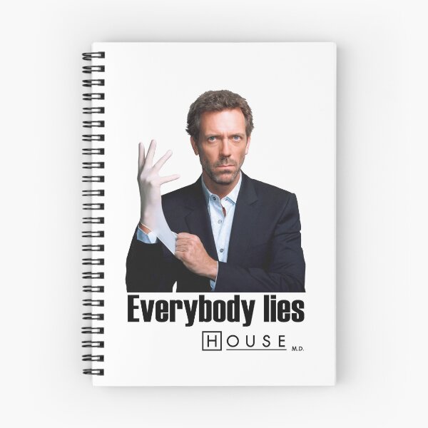 Item preview, House MD Everybody Lies designed and sold by Jandsgraphics.