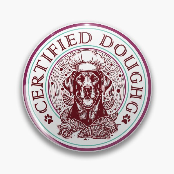 Item preview, Certified Doughg – Funny Dog Chef Design_MT designed and sold by Merrko-Atelier.