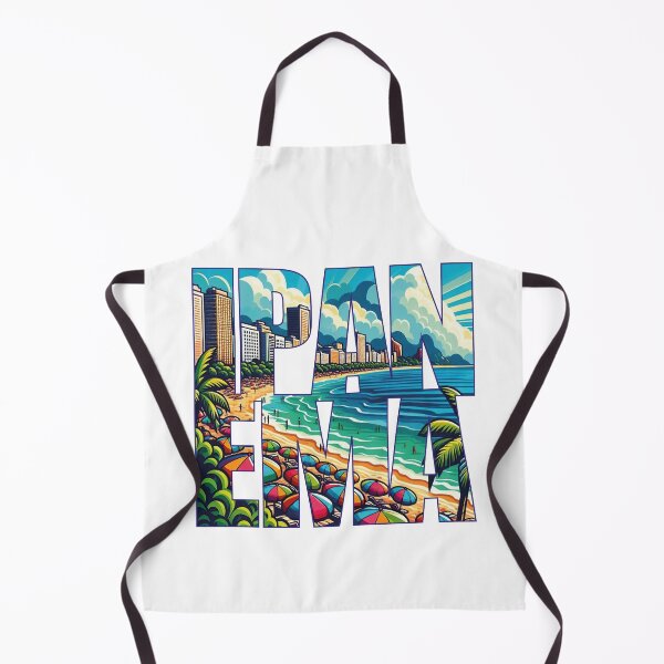 Item preview, Funny Vintage Ipanema Brazil Beach Summer Vacation Shirt, Rio Souvenir Tee for Travelers, Retro Tropical Vibes Graphic for Beach Lovers designed and sold by NADIASHOP86.