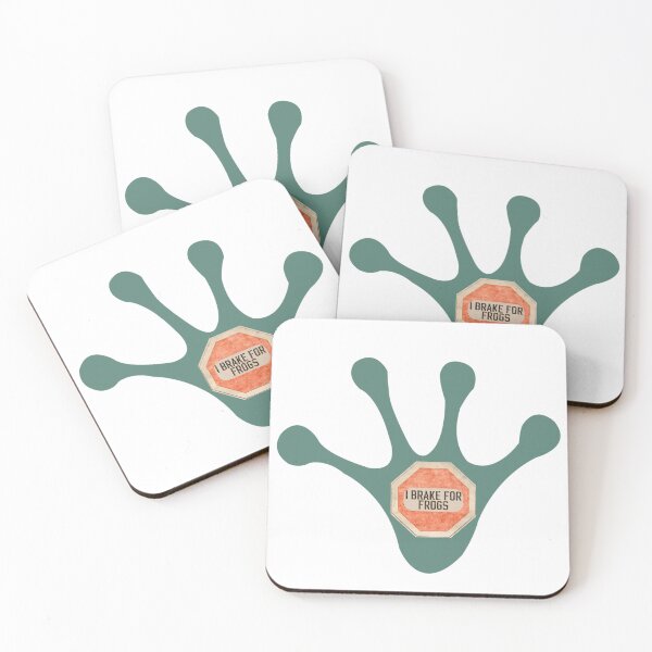 Item preview, Funny I brake for frogs critters animals funny gifts for animals and lovers of animals designed and sold by MatthewViews.