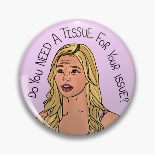 Item preview, The Next Step Michelle 'Do you need a tissue for your issue?' designed and sold by Dottydraws.