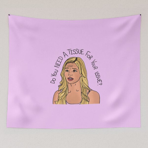Item preview, The Next Step Michelle 'Do you need a tissue for your issue?' designed and sold by Dottydraws.