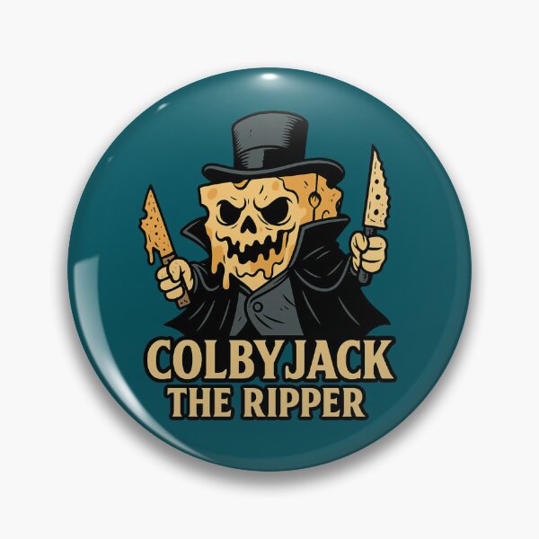 Item preview, Colbyjack the Ripper – Murderous Cheese Gentleman Design designed and sold by Altered Array, LLC.