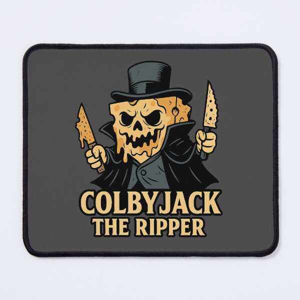 Item preview, Colbyjack the Ripper – Murderous Cheese Gentleman Design designed and sold by Altered Array, LLC.