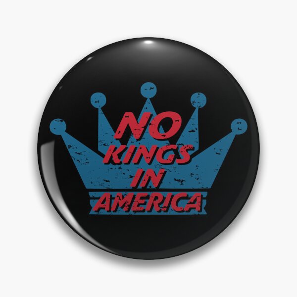 Item preview,  NO KINGS IN  AMERICA -  CROWN - ANTI  MONARCHY  designed and sold by Gihan-Design.