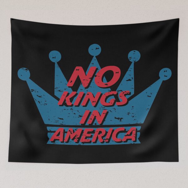 Item preview,  NO KINGS IN  AMERICA -  CROWN - ANTI  MONARCHY  designed and sold by Gihan-Design.