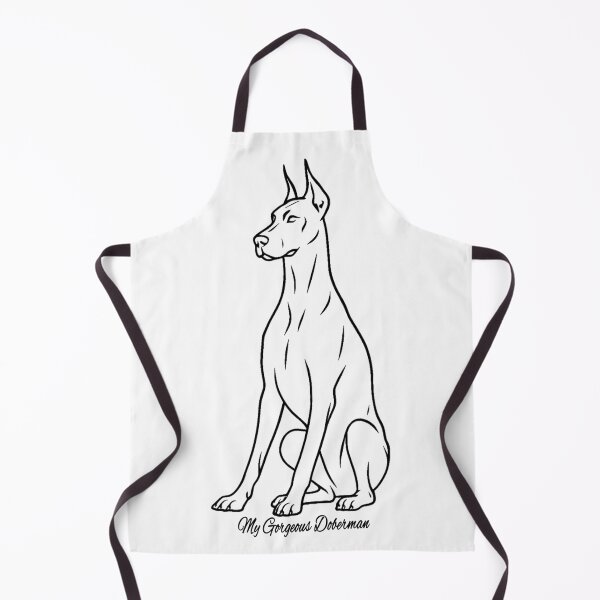 Item preview, Gorgeous Doberman Dog designed and sold by HeartDrawnPets.