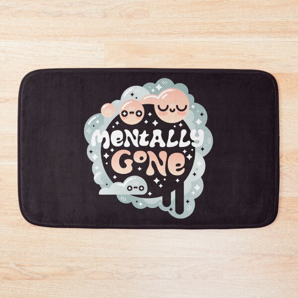 Item preview, Mentally Gone designed and sold by musingtreeart.