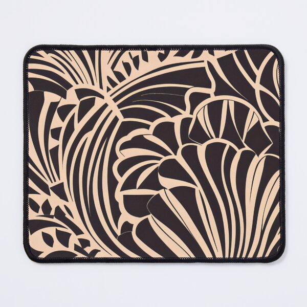 Item preview, Monochrome Geometric Leafs designed and sold by spade22-com.