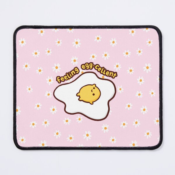 Item preview, Feeling Eggcellent – Cute Fried Egg with Punny Text designed and sold by rumaan-kawaii.