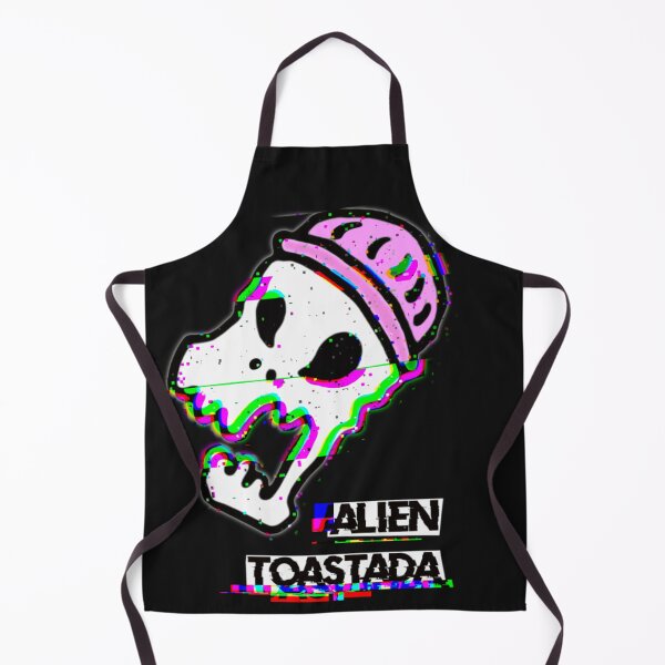 Item preview, Glitchcore Alien Skull Beanie Logo Sticker | Retro Pixel Art Design by Alien Toastada designed and sold by AlienToastada.