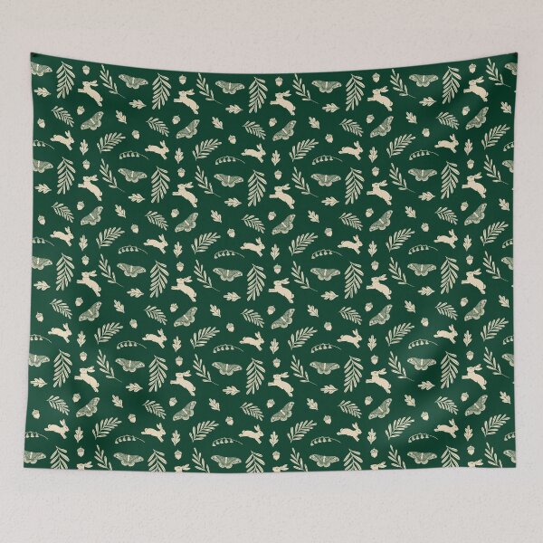 Item preview, Green Bunny Forest designed and sold by mish-makes.