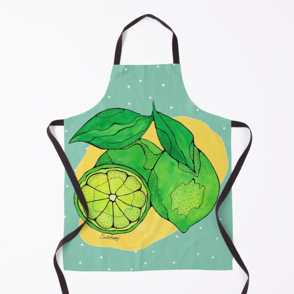 Item preview, Watercolor Limes and Lime Slice Illustration – Fresh Citrus Fruit Art Print designed and sold by salthippy.