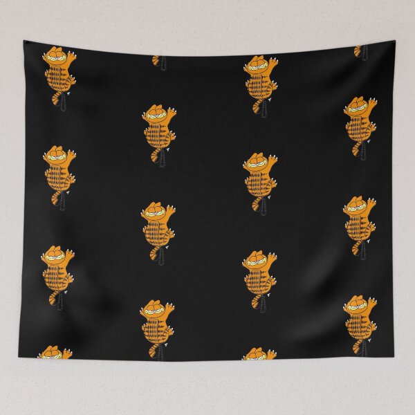 Item preview, Garfield Phone - Black Background  designed and sold by The Abysmall.