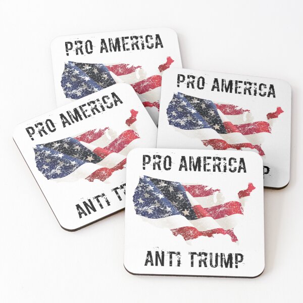 Item preview, Pro-America Anti-Trump designed and sold by thepixelgarden.
