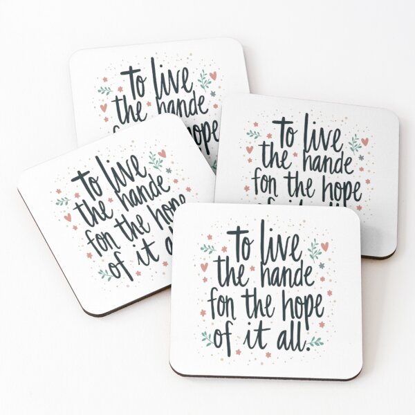 Item preview, To Live for the Hope of It All – Brave and Hopeful Lyric Quote Design designed and sold by ColorsSoul ⭐️⭐️⭐️⭐️⭐️.