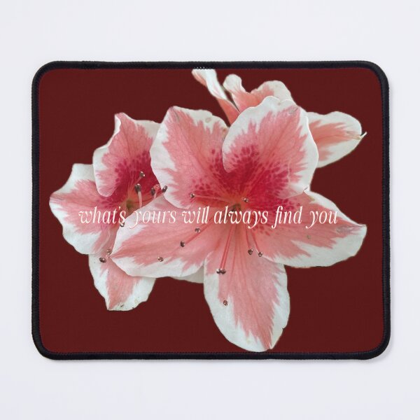 Item preview, what's yours will always find you flower designed and sold by hibiscus&honey.