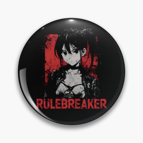 Item preview, RULEBREAKER - Rebellious Anime Girl designed and sold by Cynora.