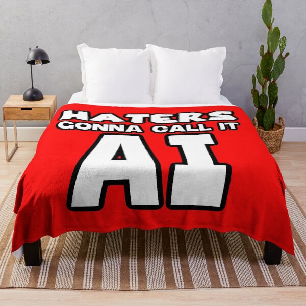 Item preview, Haters Gonna Call It AI designed and sold by Mister Shushy.