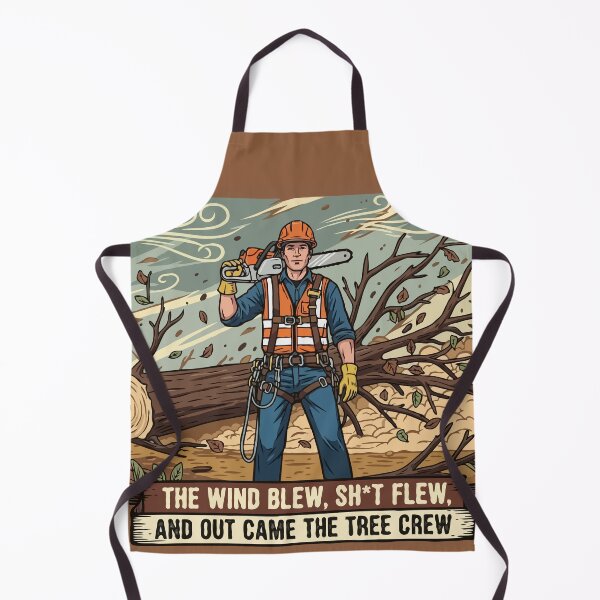 Item preview, The Wind Blew Shit Flew And Out Came The Tree Crew designed and sold by TeesYouWant.