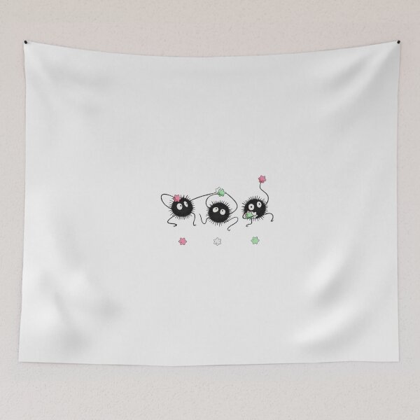 Item preview, Susuwatari (soot sprites) - Minimalist Dust Spirit designed and sold by aFewDesigns.
