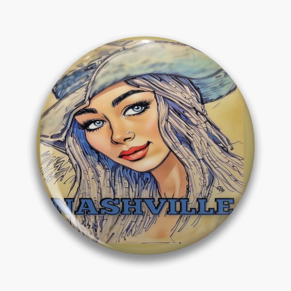 Item preview, Bold Nashville Cowgirl Pop Art Portrait designed and sold by gleefulme.