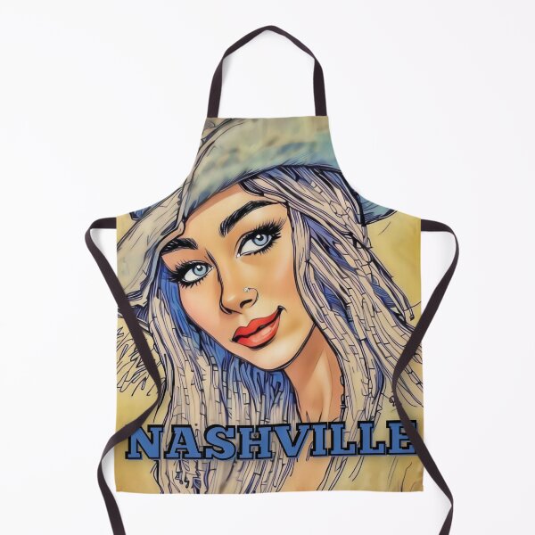 Item preview, Bold Nashville Cowgirl Pop Art Portrait designed and sold by gleefulme.