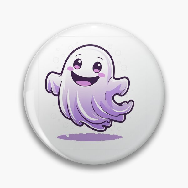 Item preview, Cute Floating Ghost – Minimal Halloween Spirit designed and sold by Tumerilante.
