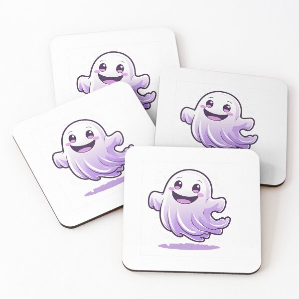 Item preview, Cute Floating Ghost – Minimal Halloween Spirit designed and sold by Tumerilante.