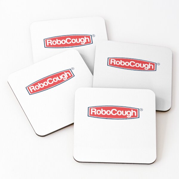 Item preview, RoboCough Cough Medicine Logo Tshirts and Stickers designed and sold by MyDollExtravaganza.