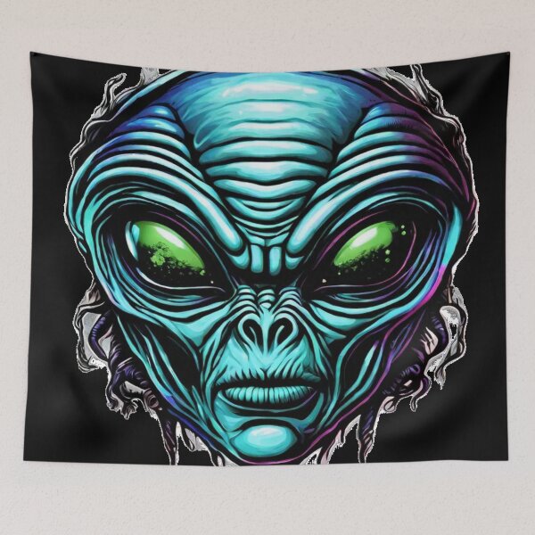 Item preview, Alien Encounter: A Cosmic Being designed and sold by KoliBabb.
