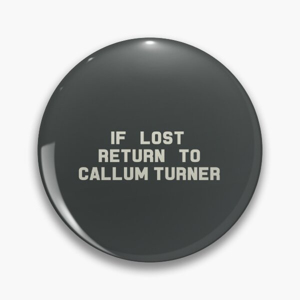 Item preview, If Lost Return to Callum Turner Tee designed and sold by deluluhaze.