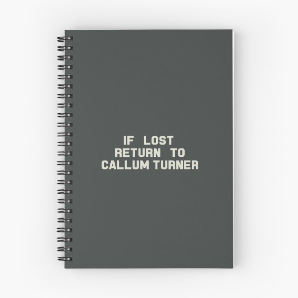 Item preview, If Lost Return to Callum Turner Tee designed and sold by deluluhaze.