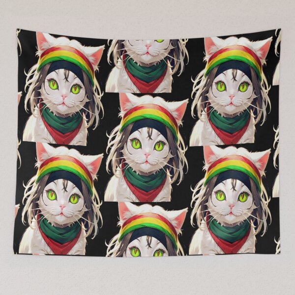 Item preview, Rastafarian Feline  designed and sold by KoliBabb.