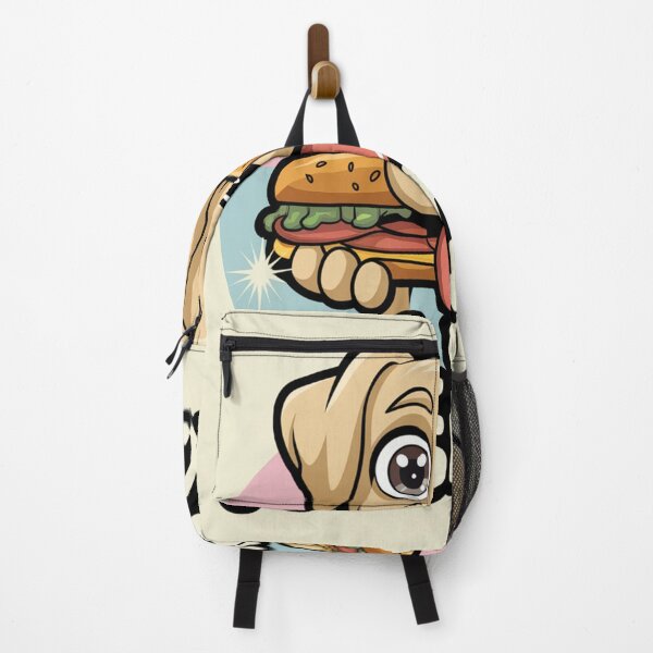Item preview, Will Work For Snacks - Cute Hungry Dog Sticker  designed and sold by Arthoughts.
